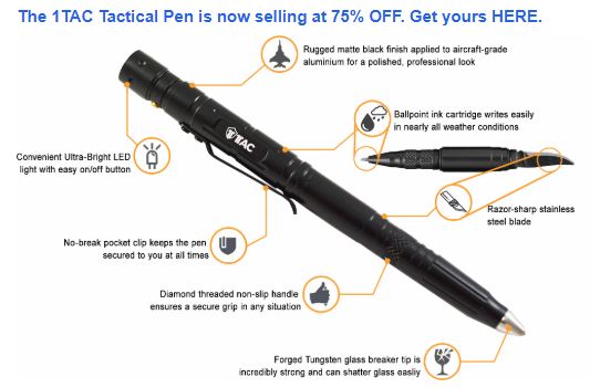 1tac tactical pen