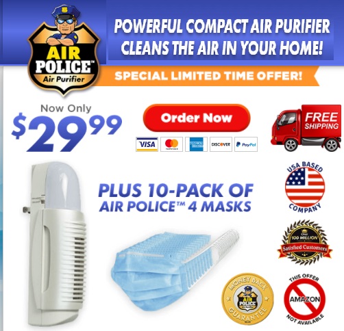 Air Police Air Purifier TV Offer