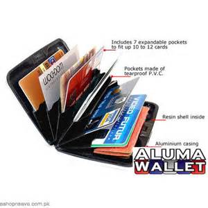 Aluminum Wallet – Indestructible Waterproof Wallet Prevent Idenity Theft