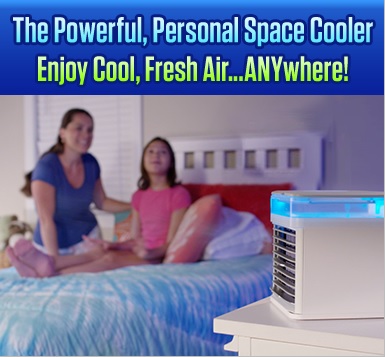 Arctic Air Pure Chill Portable Cooler | Personal Air Conditioner