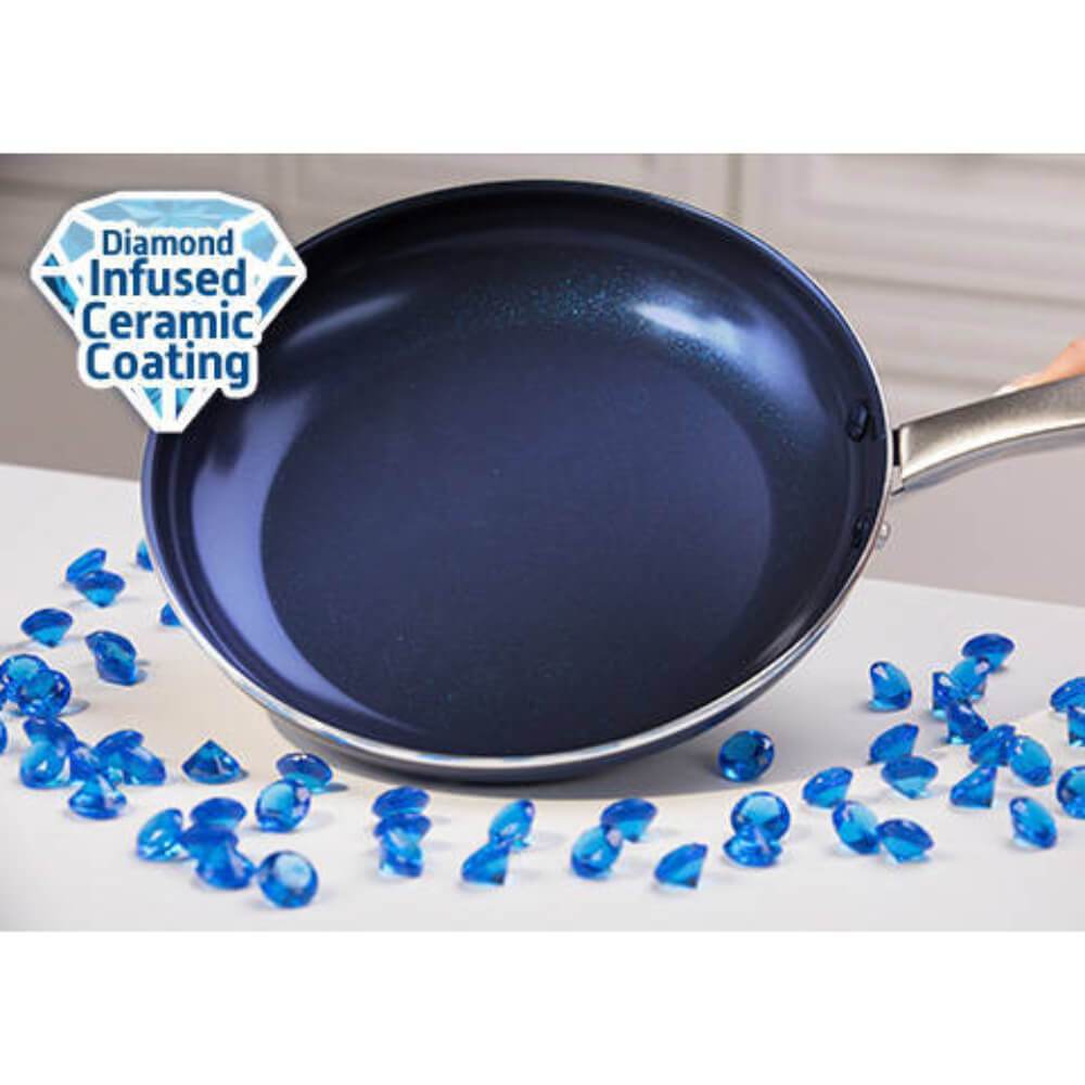Blue Diamond Non-Stick Frying Pan – Double Blue Diamond Pan Offer!