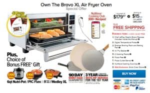Bravo XL Smart Oven TV Offer