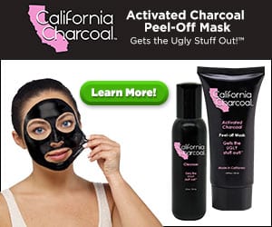California Charcoal Activated Facial Peel