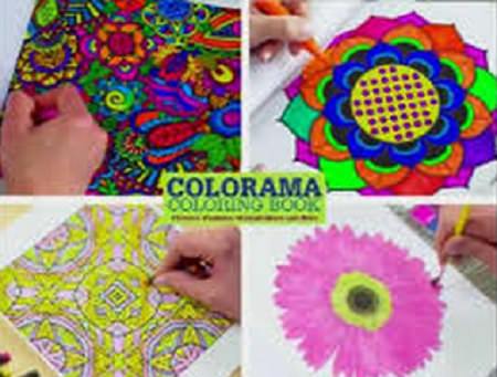 Colorama Adult Coloring Book Helps You to Relax