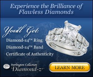 Diamond-Z4 Unique Princess Diamond Engagement Ring