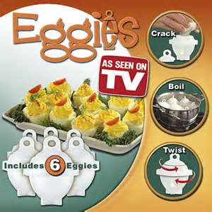 Eggies System – Egg Cooker Hard Boiled Eggs No Shells