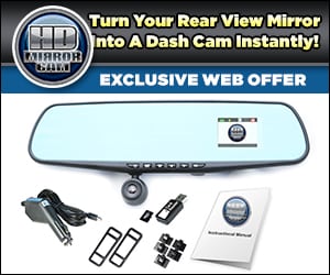 HD Mirror Cam Offer | Set up Dash Cam Instantly