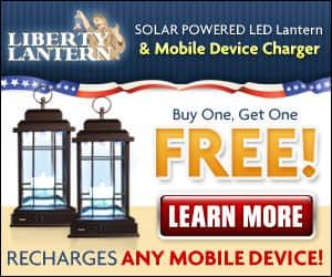 Liberty Lantern Solar Lamp and Mobile Charger