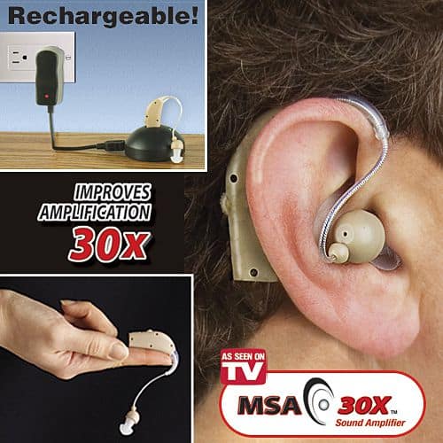 MSA 30X Sound Amplifier 30 Times Sound Amplification