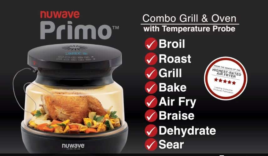 Nuwave Primo Air Fryer, Grill, Oven