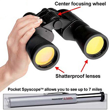 Optic 1050 Binoculars 1000x Magnification