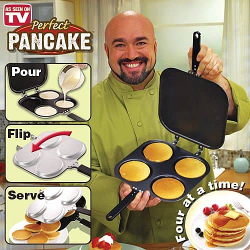 Perfect Pancake Maker 4 Flipping Pancakes Pan