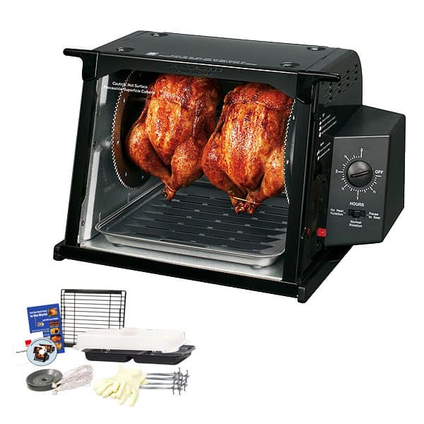 Ronco Rotisserie Showtime Grill Cooking