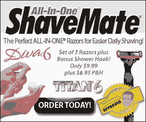 Shavemate Diva and Titan All In One Shaver