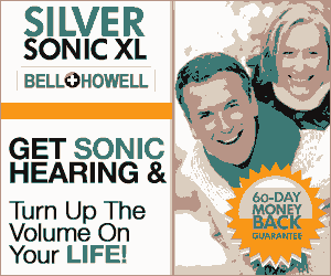 Silver Sonic XL Hearing Amplifier Bell and Howell