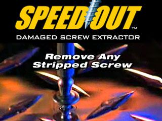 SpeedOut Damaged Screw Extractor