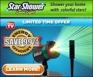Star Shower Laser Lights