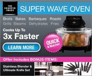 Super Wave Oven By Sharper Image Tri-Cooking