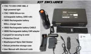 tactical flashlight kit