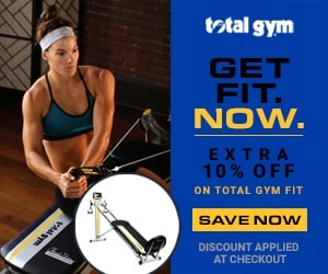 Total Gym 10% Off