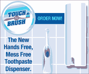 Touch N Brush Hands Free Toothpaste Dispenser