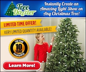 Tree Dazzler Vertical Christmas Tree Lights Tangle Free