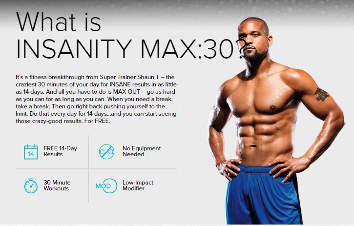Insanity Max:30 Shaun T’s New Workout