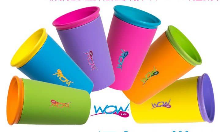 Wow Cup Spill Proof Kids Drink Cup